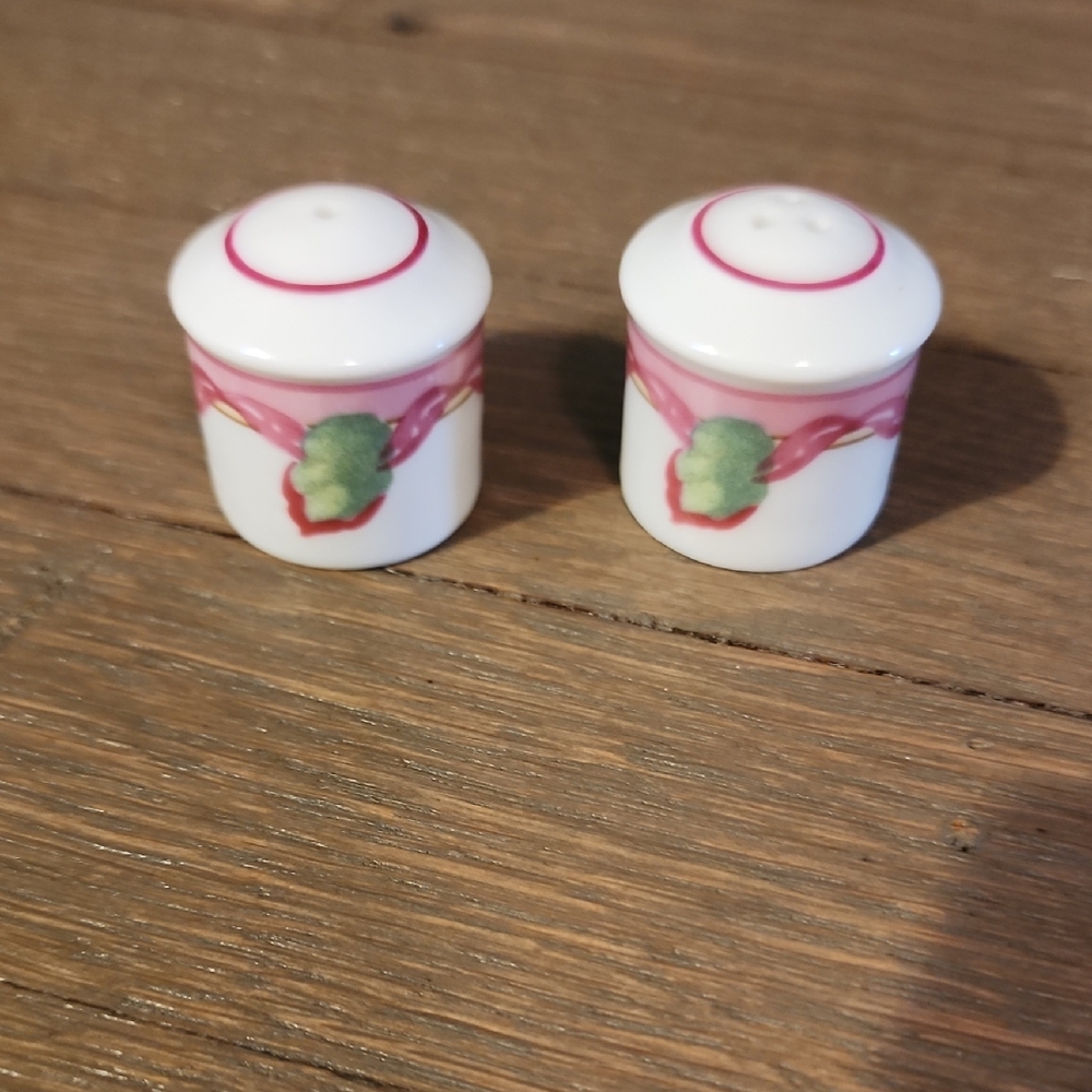 Bernardaud Bergar Garance Salt & Pepper Ceramic Shakers